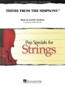 Theme from the Simpsons for string orchestra score and parts