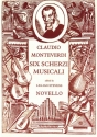 6 scherzi musicali (it) for soprano, mezzo-soprano, bass, strings and bc vocal score