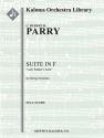 Suite in F  for string orchestra score