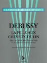 La fille aux cheveux de lin for saxophone (A/B) and piano