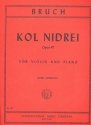 Kol Nidrei op.47 fr Violine und Klavier