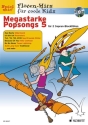 Megastarke Popsongs Band 5 (+CD) für 1-2 Sopranblockflöten Spielpartitur