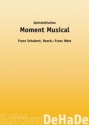 Moment musical op.94,3 fr 5-stimmiges Blser-Ensmble, Schlagzeug ad lib Partitur und Stimmen
