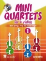Mini Quartets Band 1 (+CD) für 4 Violinen Partitur und Stimmen