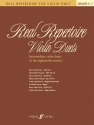 Real Repertoire Violin Duets score 