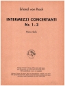 Intermezzi Concertanti Nr.1-3 fr Klavier