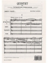 Quintet for 2 trumpets, horn, trombone and tuba score