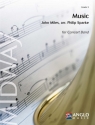 Music for concert band score and parts