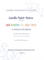 Der Karneval der Tiere fr Flte, Oboe, Klarinette, Horn und Fagott Partitur und Stimmen