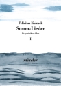 Storm-Lieder Band 1 fr gem Chor a cappella Partitur