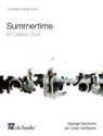 Summertime für 8 Klarinetten (Ensemble) Partitur und Stimmen