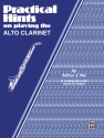 Practical Hints on Playing for alto clarinet