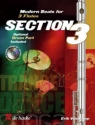 Section 3 (+CD) fr 3 Flten, Drumset ad lib Partitur und Stimmen