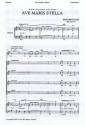 Ave Maris stella op.2,3 for mixed chorus and organ score