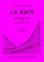 Suite BWV996 per Liuto per organo