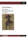 Clair de Lune  und  Golliwogg's Cake-walk fr 4 Gitarren Partitur+Stimmen