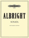 Sonate fr Altsaxophon und Klavier