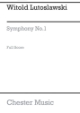 Symphony no.1 for orchestra score