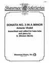 Sonata in a Minor no.3 for bass tuba and piano