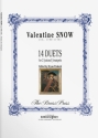 14 Duets for 2 trumpets (natural trumpets) score