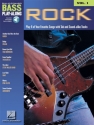 Rock (+CD): Bass Playalong vol.1 Songbook vocal/bass/tab