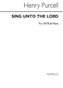 O sing unto the Lord for string quartet and keyboard (organ) score