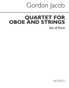 Quartet for oboe, viola, viola and violoncello parts,  archive copy