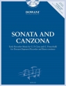 Sonata  und  Canzona (+CD) fr Sopranblockflte und Bc