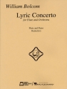Lyric Concerto for flute and orchestra for flute and piano