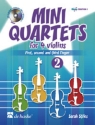 Mini Quartets vol.2 (+CD) for 4 violins (ensemble) score and parts