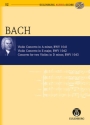 Konzert a-Moll BWV1041 (+CD) fr Violine und Orchester Studienpartitur