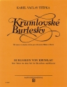 Stepka: Burlesken von Krumlau  - 3 Tnze im alten Stil fr Blockflte und Klavier