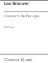 Concerto de Perugia for guitar, mixed chorus and orchestra score