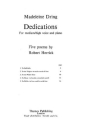 Dedications for medium (high) voice and piano archive copy
