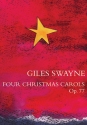 4 Christmas Carols op.77 for chorus (SSA/SATB) and piano (organ)