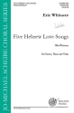 5 hebrew Love Songs for female chorus, piano and violin score