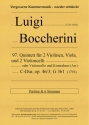 Steichquintett Nr.97 C-Dur op.46,3 fr 2 Violinen, Viola und 2 Violoncelli (Violoncello und Kontrabass)  Partitur und Stimmen