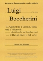 Steichquintett Nr.97 C-Dur op.46,3 fr 2 Violinen, Viola und 2 Violoncelli (Violoncello und Kontrabass)  Partitur und Stimmen