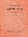 Pizzicato Polka op.449 for piano 4 hands score