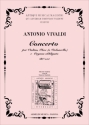 Concerto RV554 per violino, oboe (violoncello) e organo obl. partitura e parti