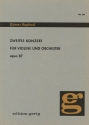 Konzert Nr.2 op.87 fr Violine und Orchester Partitur