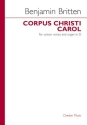 Corpus Christi Carol for unison voices and organ score (en)