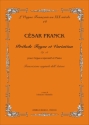 Prelude Fugue et Variation op.18 pour orgue et piano partition
