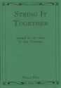 String it together vol.1 - 20 classical and traditional duets for 2 violins
