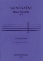 Danse Macabre op.40 pour violin et piano