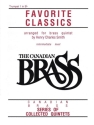 Favorite Classics for 2 trumpets, horn in F, trombone and tuba trumpet 1