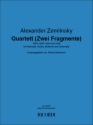 Quartett 2 Fragmente fr Klarinette, Violine, Viola und Violoncello Stimmen (1938-39)