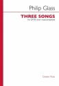 3 Songs for mixed chorus a cappella score