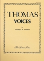 Voices for trumpet and clarinet 2 scores