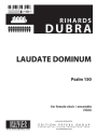 Laudate Dominum for female chorus score